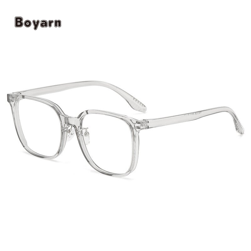 Eyeglasses - Manufacturer Unisex TR90 Big Square Anti-Blue Light Optical Frames