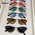 Sunglasses - Manufacturer Women's Rimless Metal Frame UV400 Custom Logo New