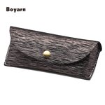 Glasses Case - Manufacturer Luxury PU Custom Logo Travel Eyeglasses Packaging