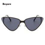 Sunglasses - Manufacturer Women's Vintage Gold Silver Large Frame UV400 Custom