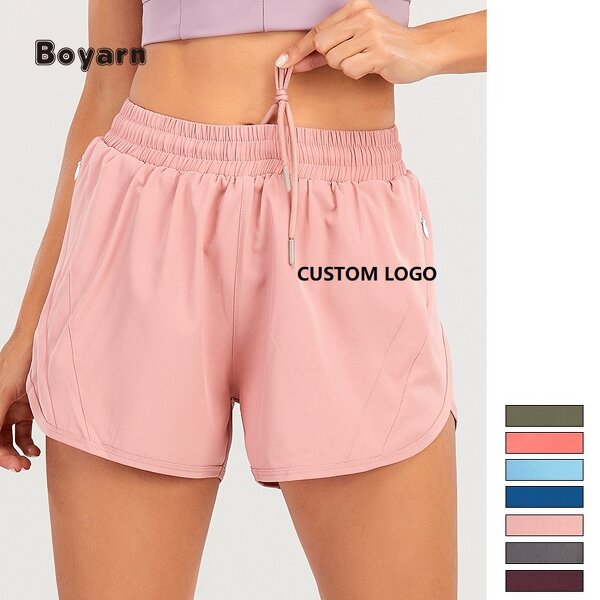 Workout Shorts - Manufacturer Women's High Waist Quick-Dry Anti Light Yoga Gym