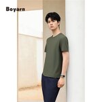 T-shirt - Manufacturer Wholesale 200GSM Solid Unisex Custom Logo Quick Dry Rib Neck