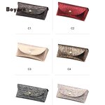 Glasses Case - Manufacturer Luxury PU Custom Logo Travel Eyeglasses Packaging