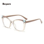 Eyeglasses - Manufacturer HKBY75219 TR90 Anti-Blue Light Custom Pattern Women