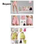 Yoga Shorts - Manufacturer Women's 2-in-1 Tennis Liner Large Pocket Quick-Dry