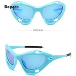 Sunglasses - Manufacturer HKBY061 Unisex Y2K PC Frame UV400 Custom Designer