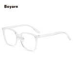 Eyeglasses - Manufacturer Unisex TR90 Big Square Anti-Blue Light Optical Frames