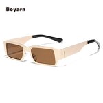 Sunglasses - Manufacturer Unisex Square Metal UV400 AC Lenses Custom Logo