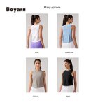 Yoga Crop Top - Manufacturer Women's Mesh Quick-Dry Sleeveless Round Neck Gym