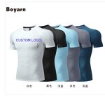 Sports T-shirt - Manufacturer 350GSM Polyester Oversized Men's Printing Gym Running