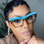 Eyeglasses - Manufacturer Women's TR90 Anti-Blue Light Computer Eye Protection