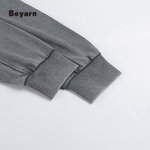 T-shirt - Manufacturer 350GSM 100%Cotton Oversized Men's Snowflake Wash Custom