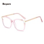 Eyeglasses - Manufacturer TR90 Metal Square Anti-Blue Light Reading Eyeglasses
