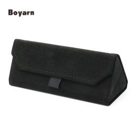 Glasses Case - Manufacturer Custom Logo High Quality Suede Sunglasses Storage