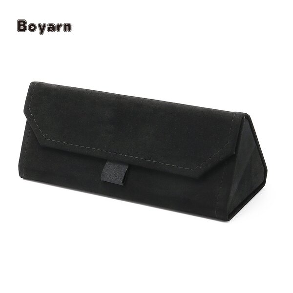 Glasses Case - Manufacturer Custom Logo High Quality Suede Sunglasses Storage