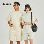 T-shirt - Manufacturer 275GSM 100%Cotton Oversized Unisex Custom Print Quick Dry