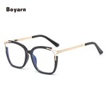 Eyeglasses - Manufacturer TR90 Metal Square Anti-Blue Light Reading Eyeglasses