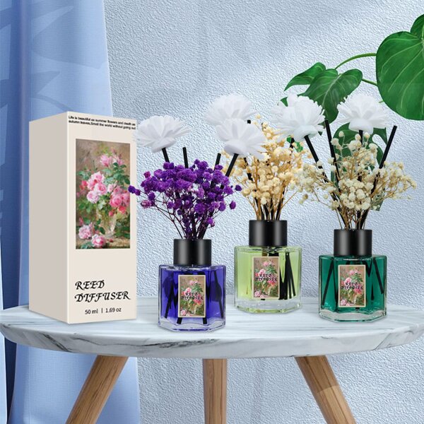 Reed Diffuser Set Manufacturer - Customizable 50ml Home Decor Fragrance