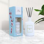 Reed Diffuser Set Manufacturer - Customized Luxury 200ml in White Glass Bottle