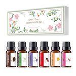 Essential Oil Set Manufacturer - Private Label 10ML Organic 6pcs in Gift Box, 20 Fragrance