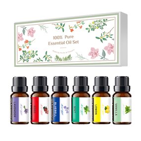 Essential Oil Gift Set Manufacturer - Aroma 6 Pack Private Label OEM in Gift Box