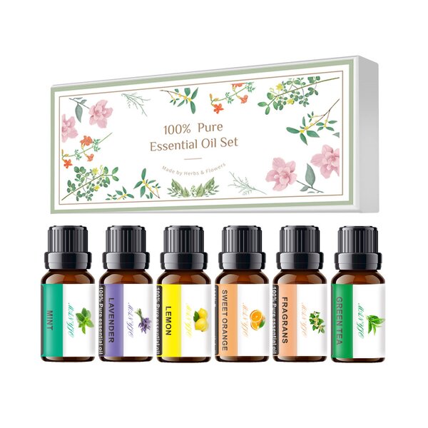 Essential Oil Set Manufacturer - OEM High Quality 10/15/20ml for Cold Diffusers, 6Pcs