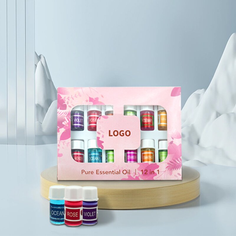 Essential Oil Set Manufacturer - Custom Private Label 100% Pure 3ml, 12 Pack