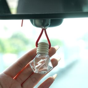 Car Diffuser Manufacturer - OEM Private Label Natural Wood, Adjustable Hanging Rope