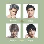 Hair Color Shampoo Manufacturer - Speedy 100% Gray White Cream Shower Gel for Men & Women