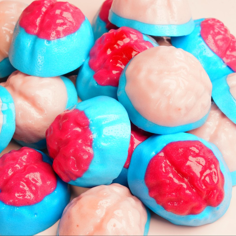 Brain Shape Jelly Supplier - 3D Gelatin Candy Bulk
