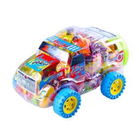 塑料车果冻工厂-乔乔糖果迷你零食