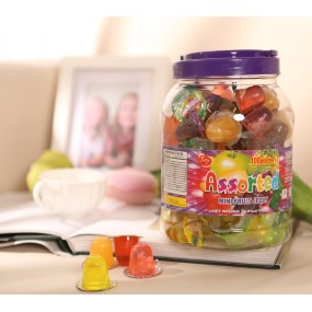 果冻布丁杯供应商-40个圆罐批发