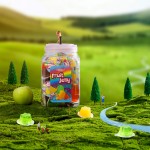 Plastic Jar Jelly Factory - Sweet Candy Pudding Toy Car
