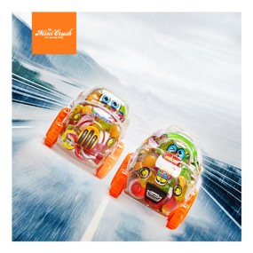 火车造型果冻供应商-水果凝胶迷你甜糖