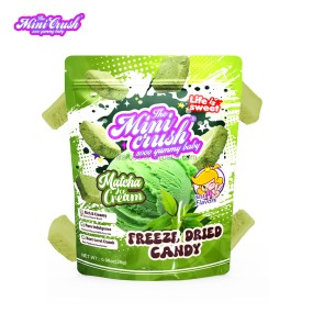 Freeze Dried Ice Cream Ball Supplier - Matcha Flavor Jelly Bean