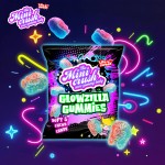 Glow in Dark Gummy Supplier - Strawberry Flavor Cartoon