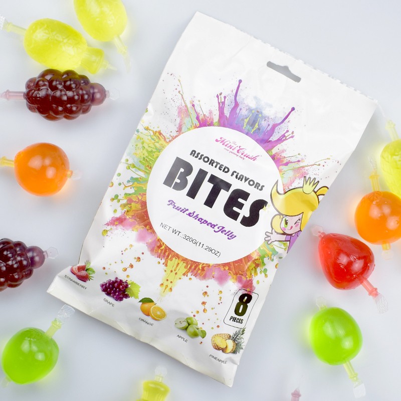 Mini Jelly Candy Supplier - True Fruit Shape Mixed Flavor