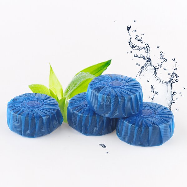 Toilet Cleaner - Manufacturer Blue Bubble Solid Scented Deodorant Bowl Block