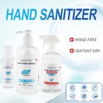 Hand Sanitizer - Manufacturer CARLOTTA 60-500mL 75% Alcohol Gel