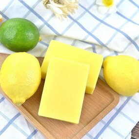 Lemon Soap Manufacturer - OEM Natural Vegan with Turmeric Kojic Acid