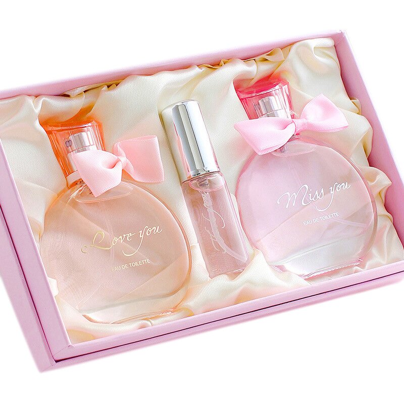 Perfume Set - Manufacturer 2023 New 50mL*2+15mL Long-lasting Mini Gift for Women