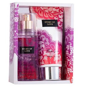 Perfume Set - Manufacturer 88mL Body Mist + 90mL Lotion Gift Set for Women