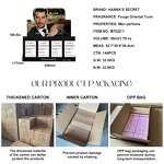 Perfume EDP - Manufacturer OEM 50mL High Quality Long-lasting Original Brand for Men