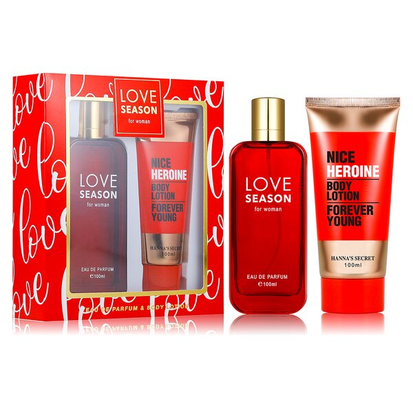 Perfume Gift Set - Manufacturer 100mL Floral Mist Lotion Body Wash Elegant Gift Box