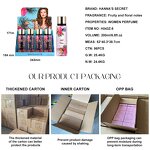 Perfume Mist - Manufacturer Wholesale 200mL Dubai Luxury Floral Private Collection Women