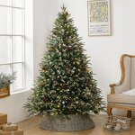 Artificial Christmas Tree Manufacturer - 2.4-meter PVC Pine Needle for Mall Hotel