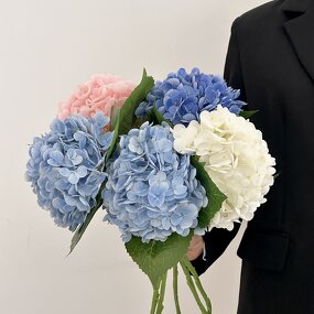 Artificial Flower Manufacturer - Handmade Hydrangea for Hotel Wedding Decoration