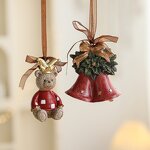 Christmas Garland Manufacturer - Wholesale Eco-Friendly Retro Resin Pendant