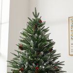 Artificial Christmas Tree Manufacturer - 2.4-meter PVC Pine Needle for Mall Hotel