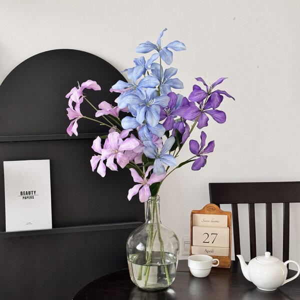Artificial Flower Manufacturer - Luxury Flame Orchid for Living Room Decor